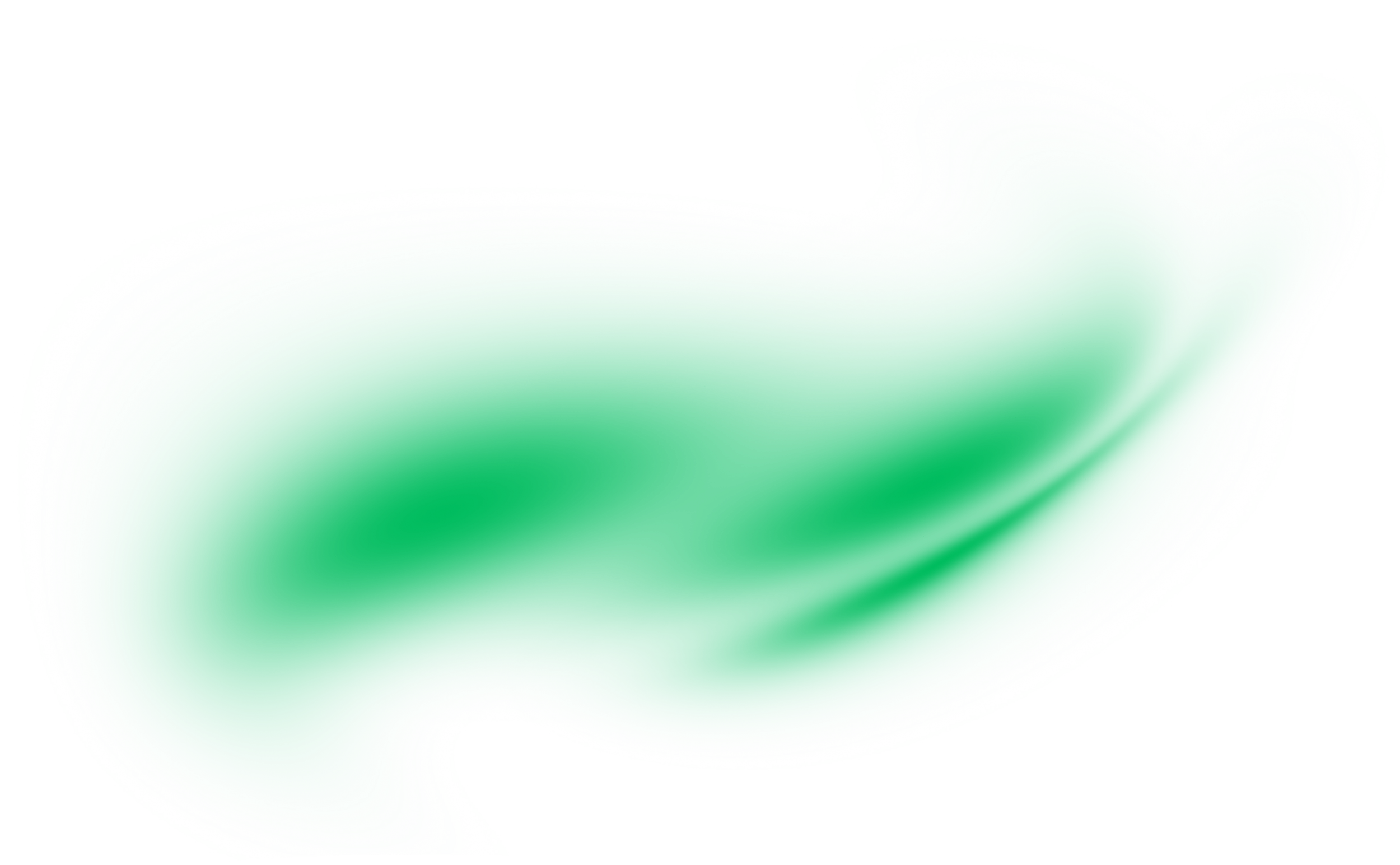 Abstract green and blue digital art with flowing lines and gradients.